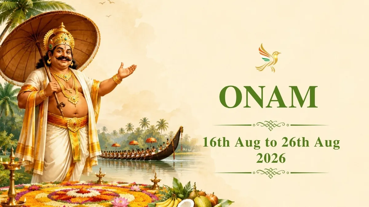 Onam 2026: Date, Significance & Rituals