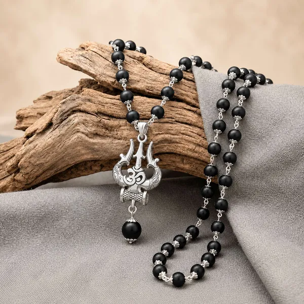 Om Shivay Trishool Karungali Mala