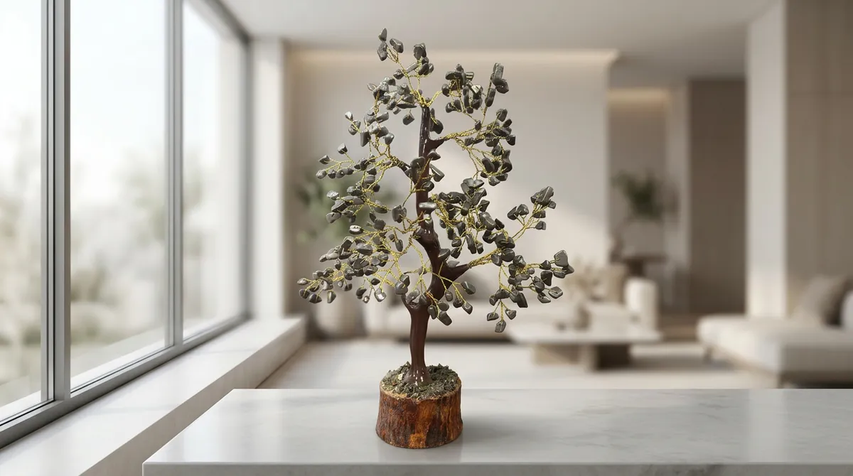Pyrite Tree of Kuber - 300 Golden Beads of Wealth Shakti