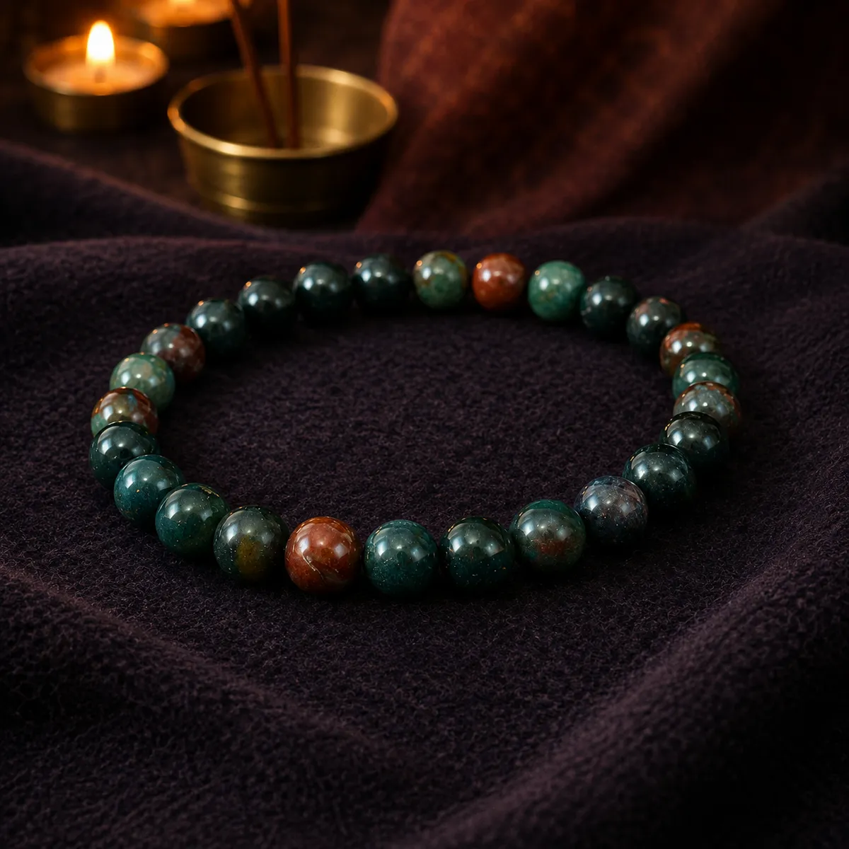 Blood Stone Bracelet