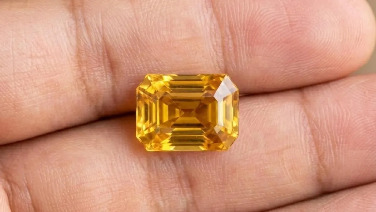 Yellow Sapphire Pukhraj Bangkok Premium Quality