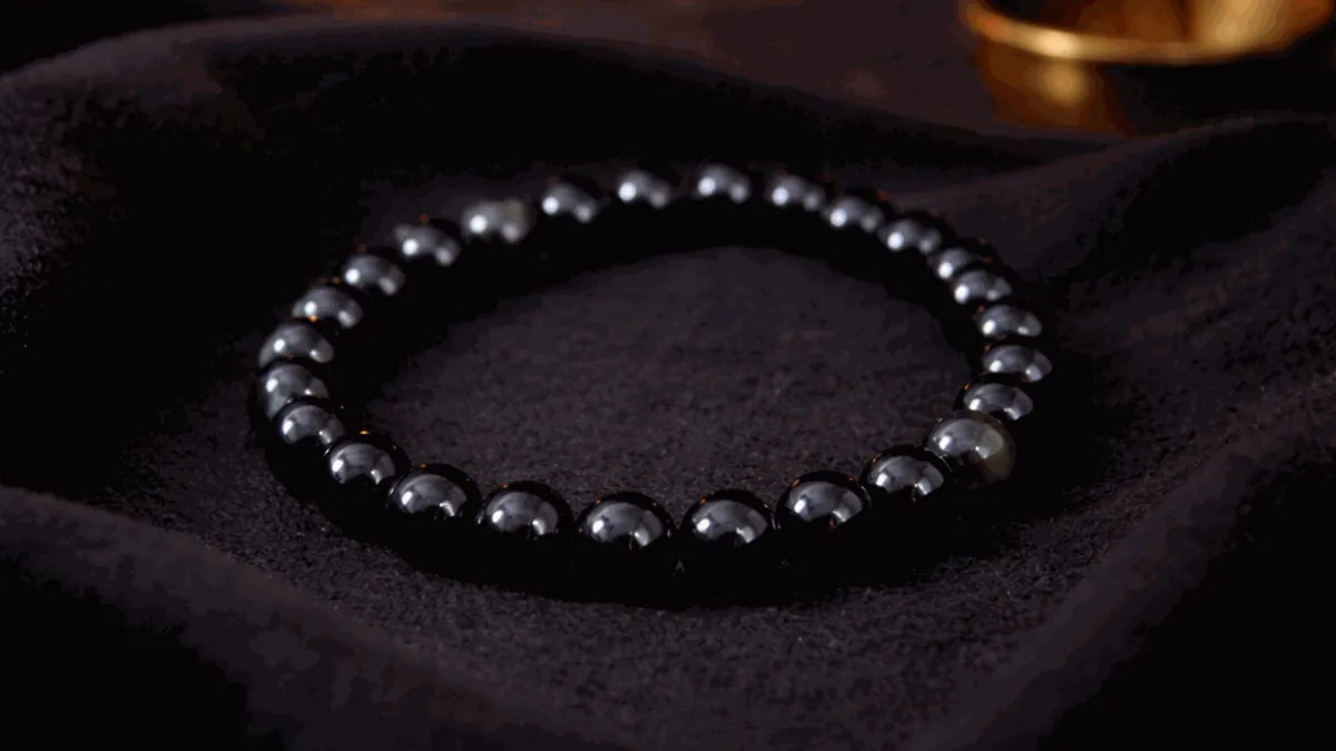 Black Obsidian Bracelet
