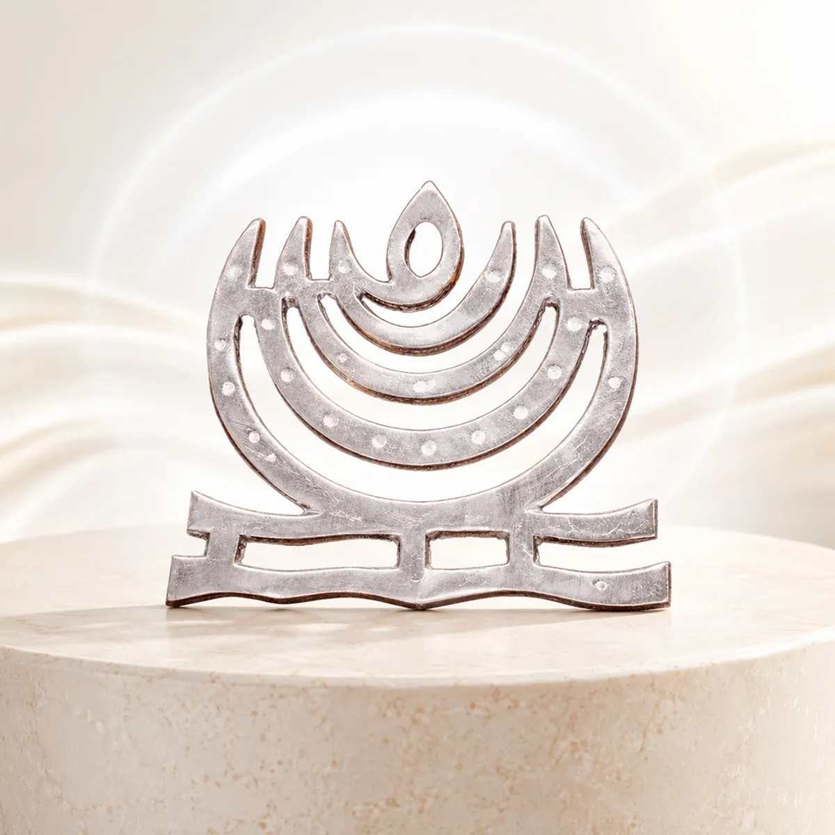 Zinc Helix Base (4 Inch)