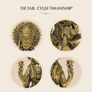Lakshmi Ji Statue Superfine Brass thumbnail a2784093fdf7