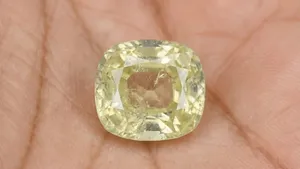 Yellow Sapphire Pukhraj Sri Lanka, Ceylon, Medium Quality