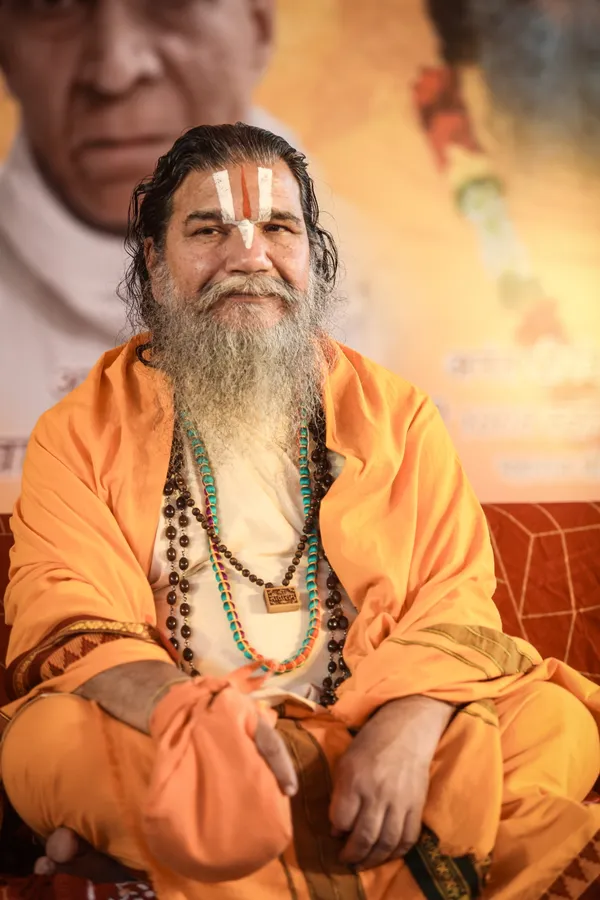 A moment from the Mahayagya at Ujjain